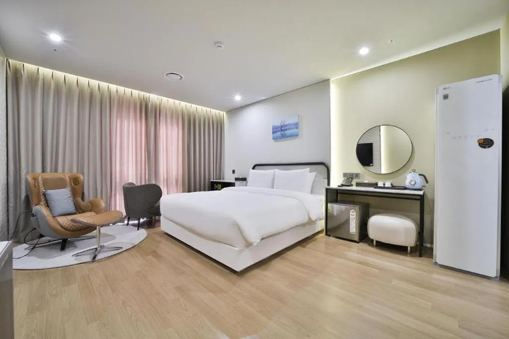 Bed in Hotel PIED Suseong