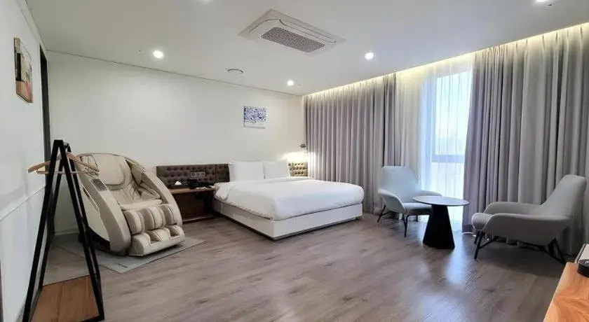 Bed in Hotel PIED Suseong Bed in Hotel PIED Suseong