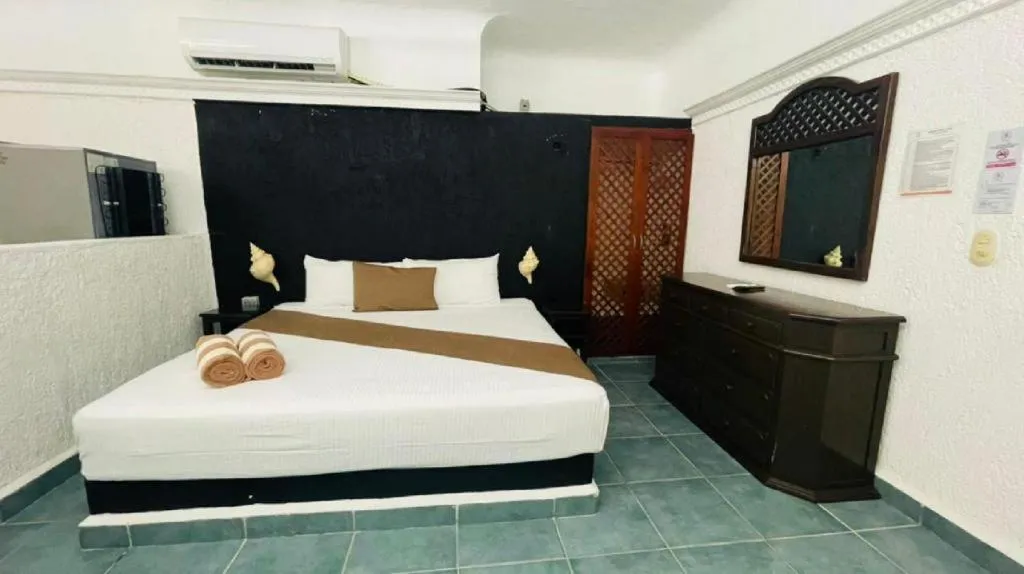 Bed in Maya del Carmen