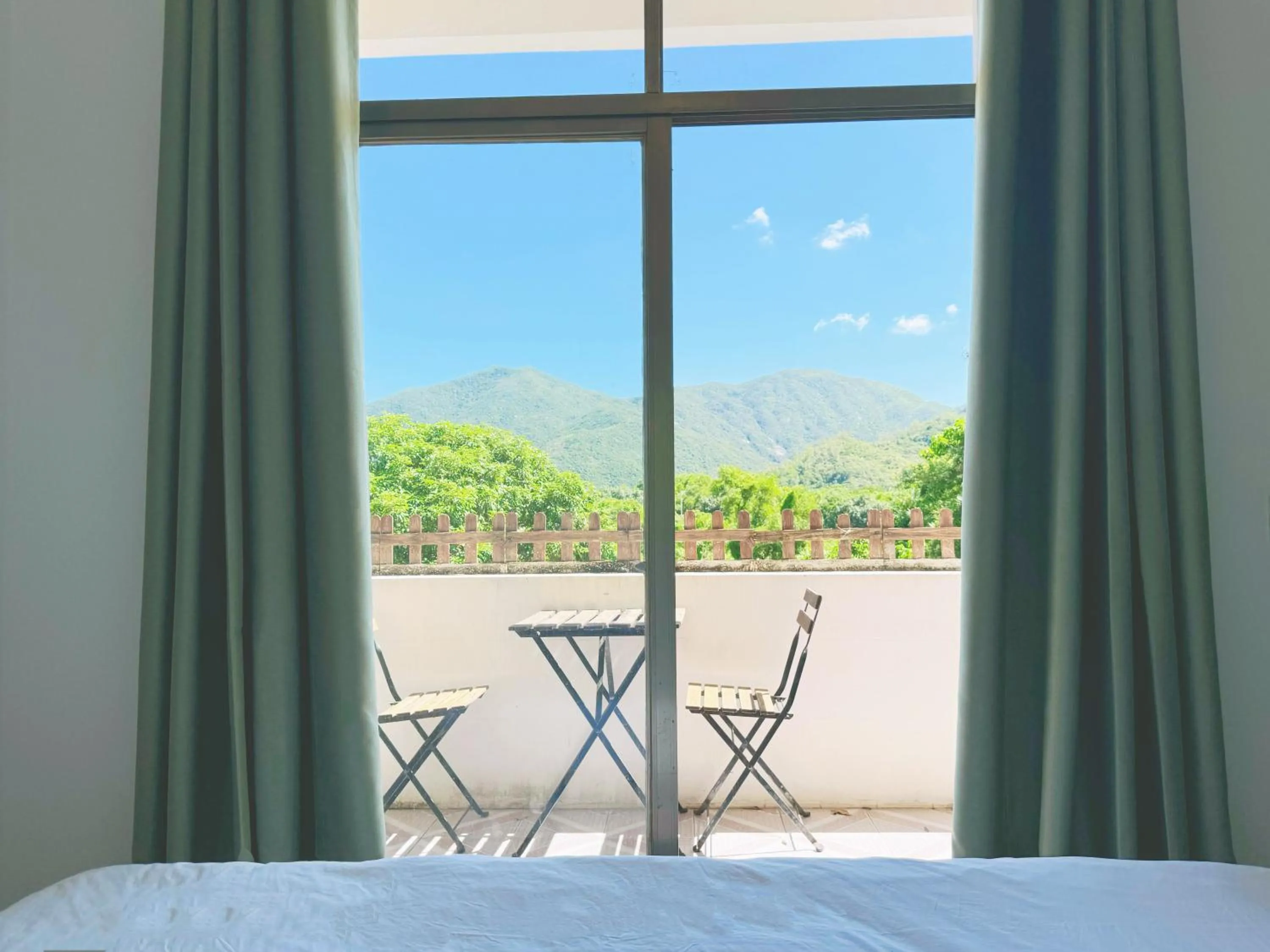 Balcony/Terrace in Cloud Tree Inn Boutique Guesthouse XiChong DaPeng ShenZhen 深圳大鹏西涌云树里民宿Yun Shu Li