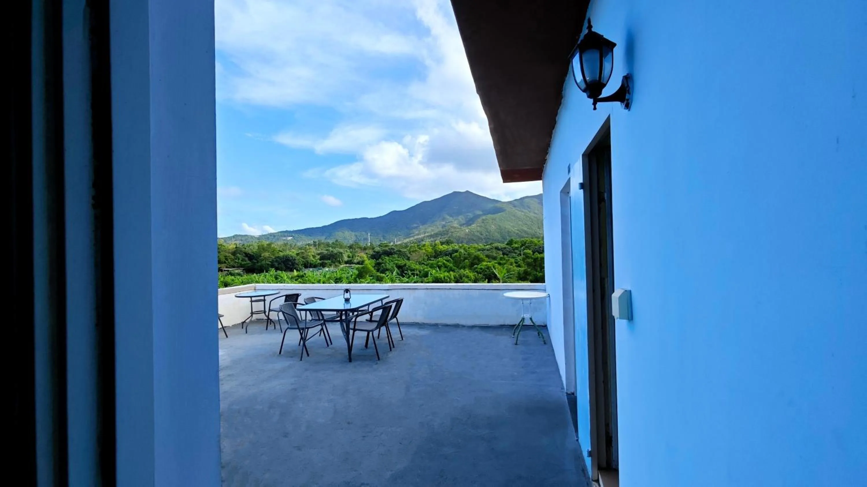Balcony/Terrace in Cloud Tree Inn Boutique Guesthouse XiChong DaPeng ShenZhen 深圳大鹏西涌云树里民宿Yun Shu Li