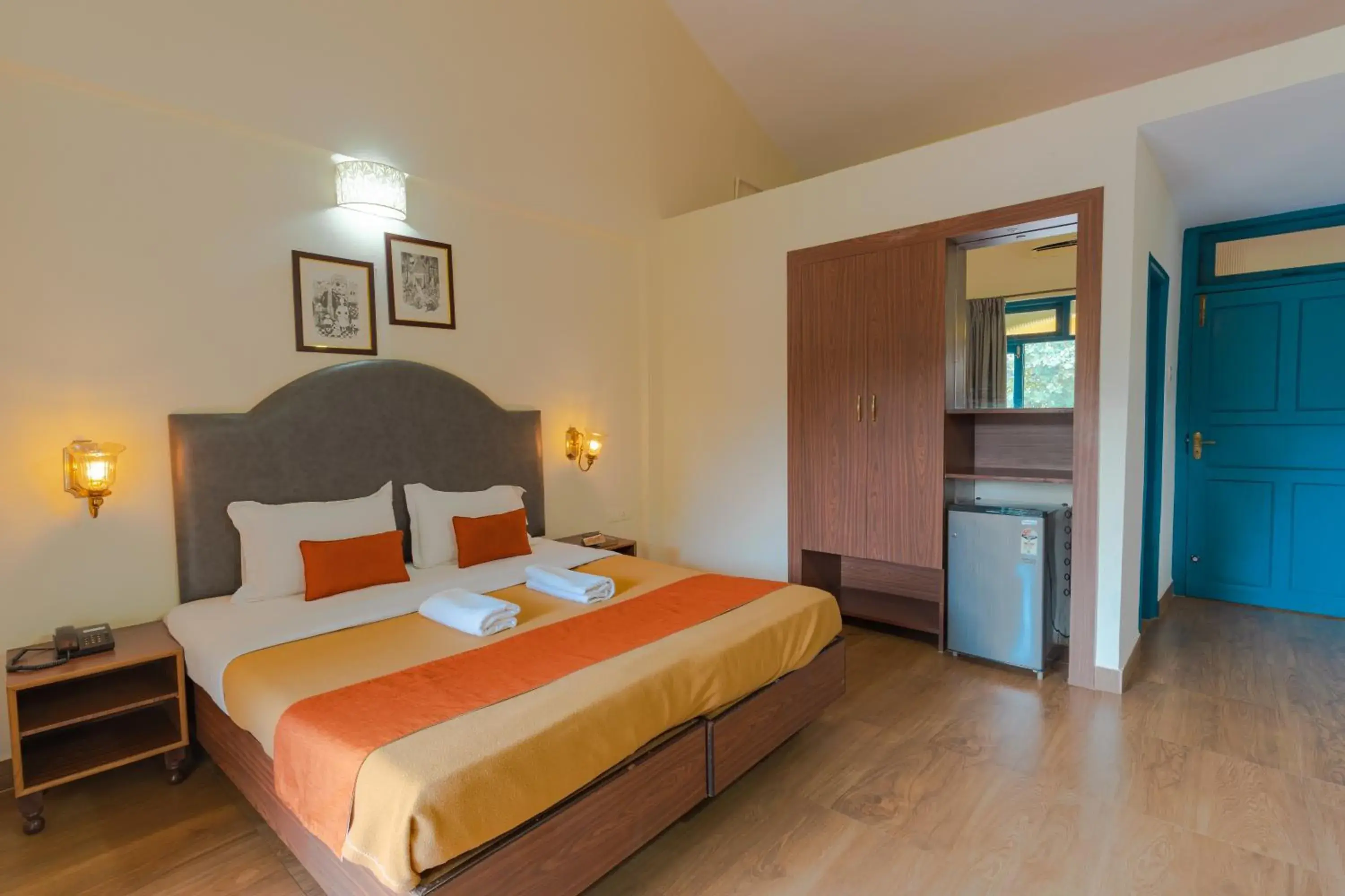 Bed in Carina Beach Resort Bed in Carina Beach Resort