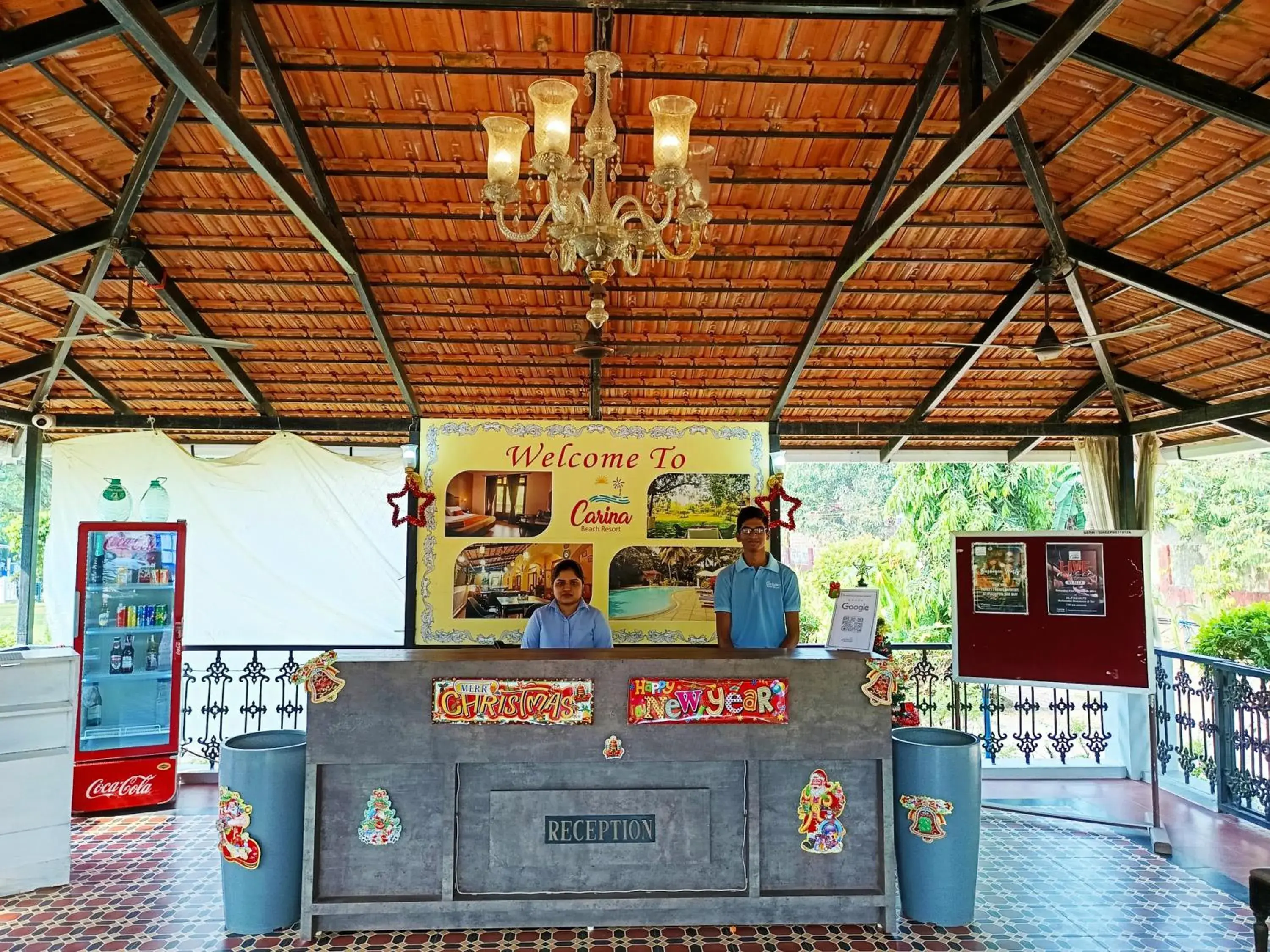 Lobby or reception in Carina Beach Resort Lobby or reception in Carina Beach Resort