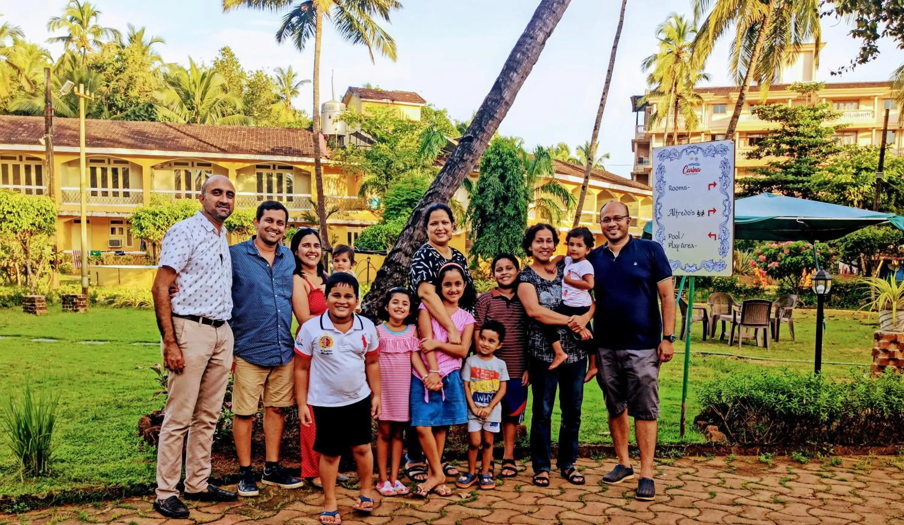 Natural landscape in Carina Beach Resort