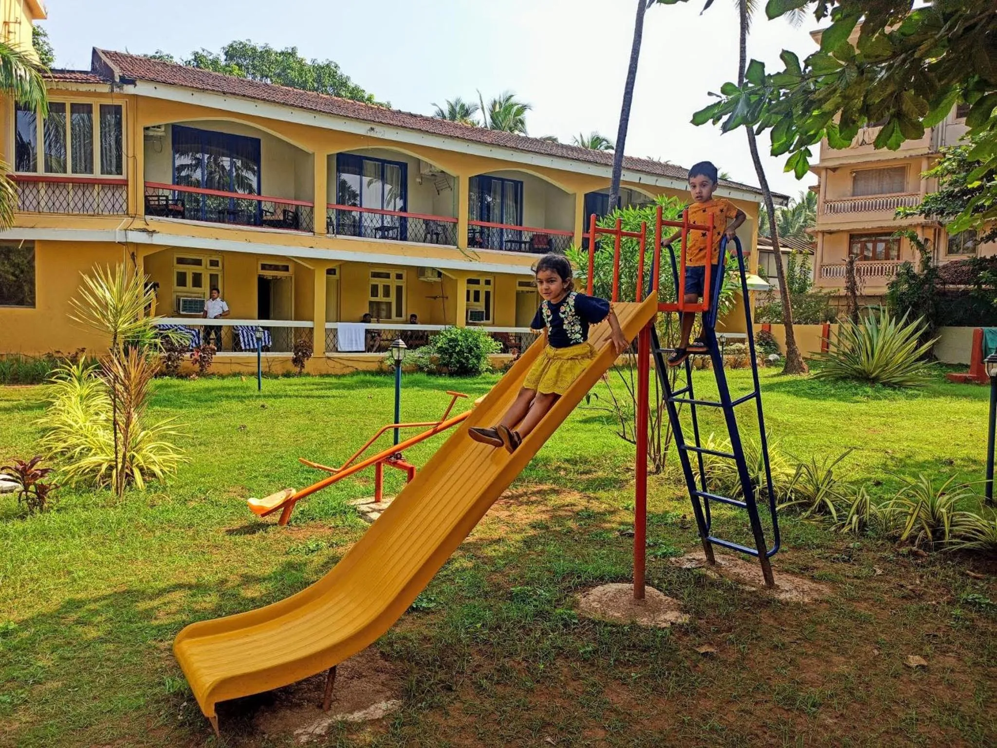 Children play ground in Carina Beach Resort