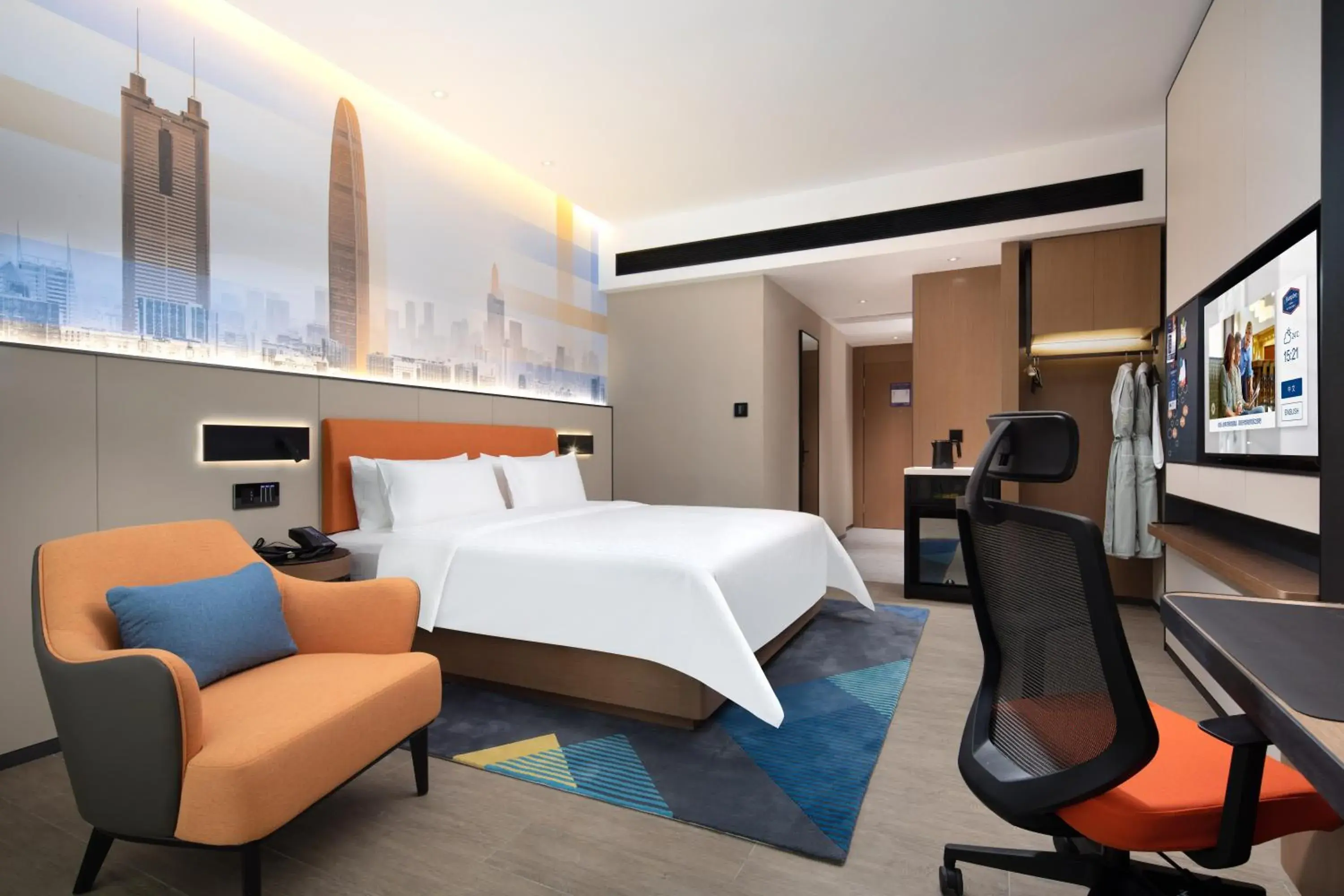 Comfort Queen Room - single occupancy in Hampton by Hilton Shenzhen Longgang Yonghu Comfort Queen Room - single occupancy in Hampton by Hilton Shenzhen Longgang Yonghu