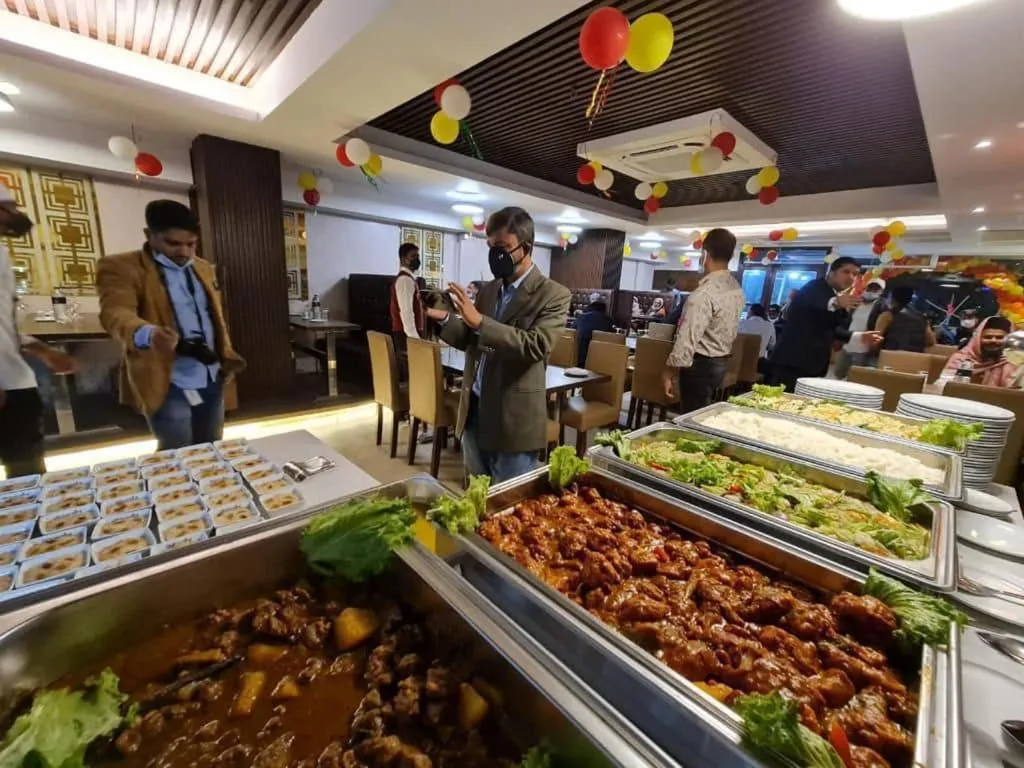 Buffet breakfast in Ocean Palace Cox'sBazar
