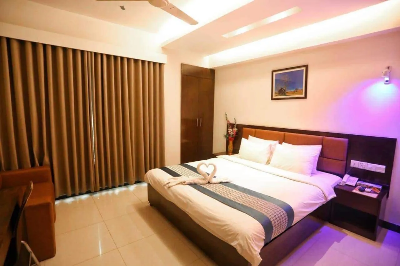 Bedroom, Bed in Ocean Palace Cox'sBazar