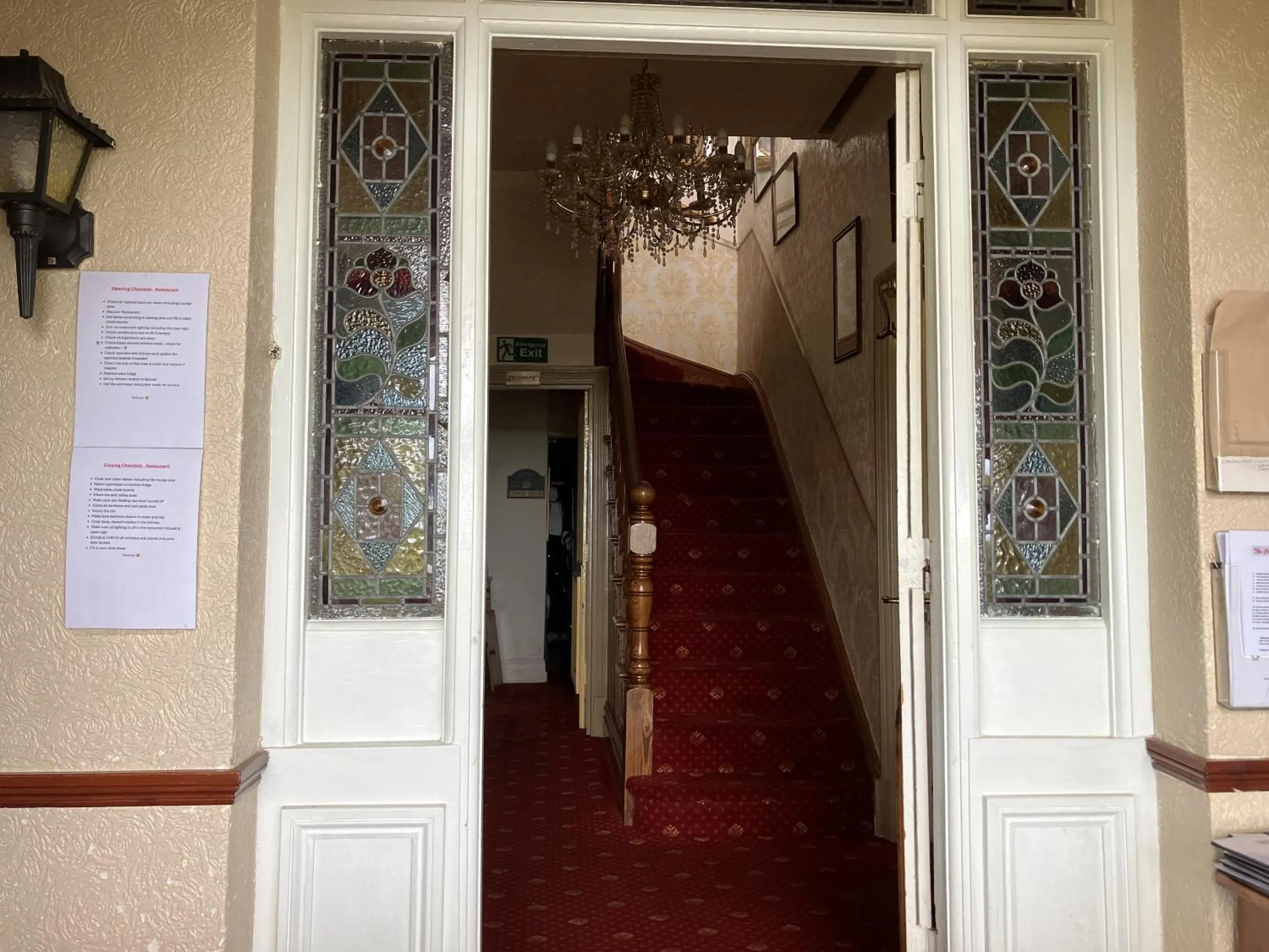 Lobby or reception in The Cambrian