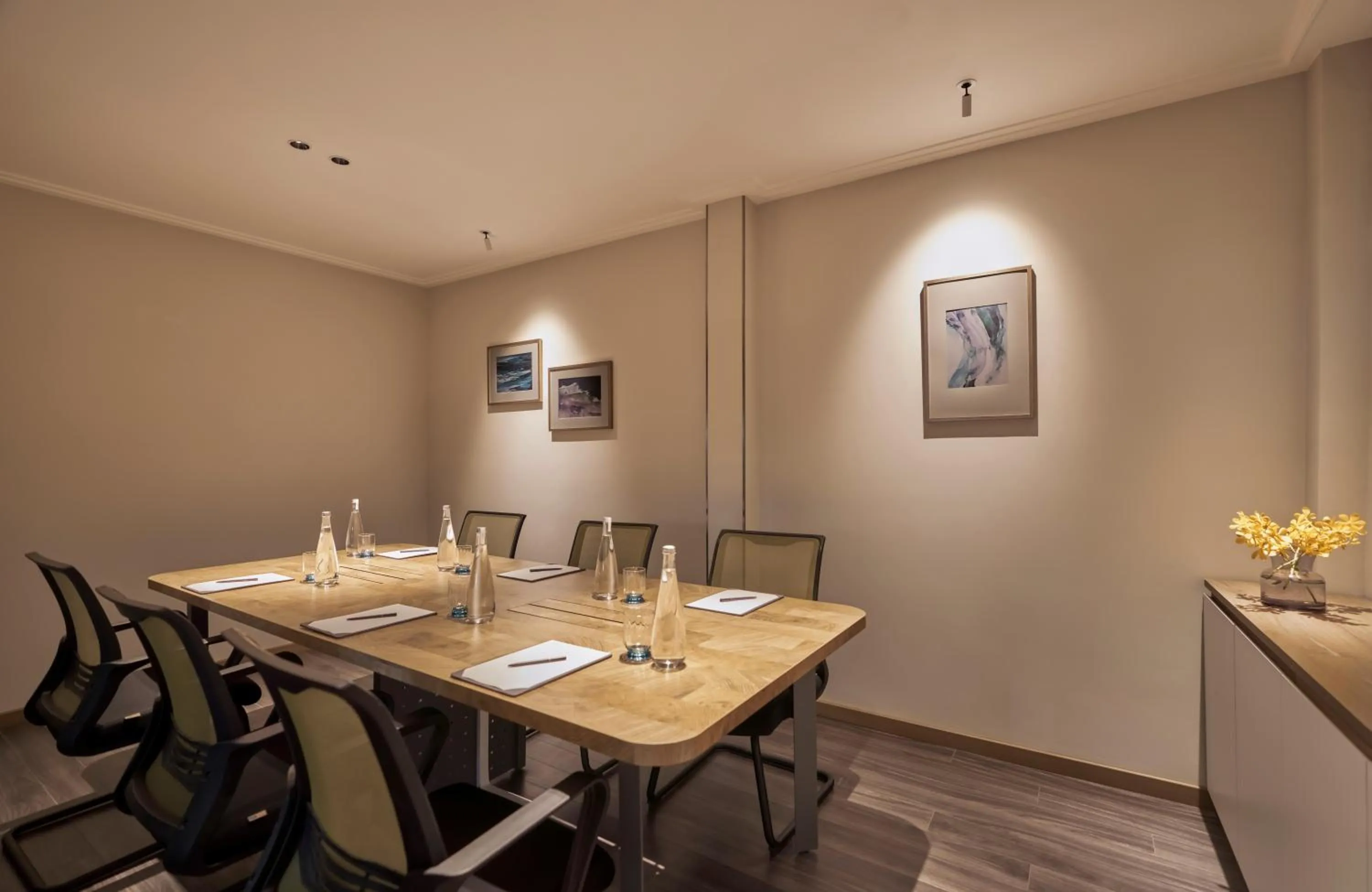 Seating area in La Siesta Premium Saigon Central