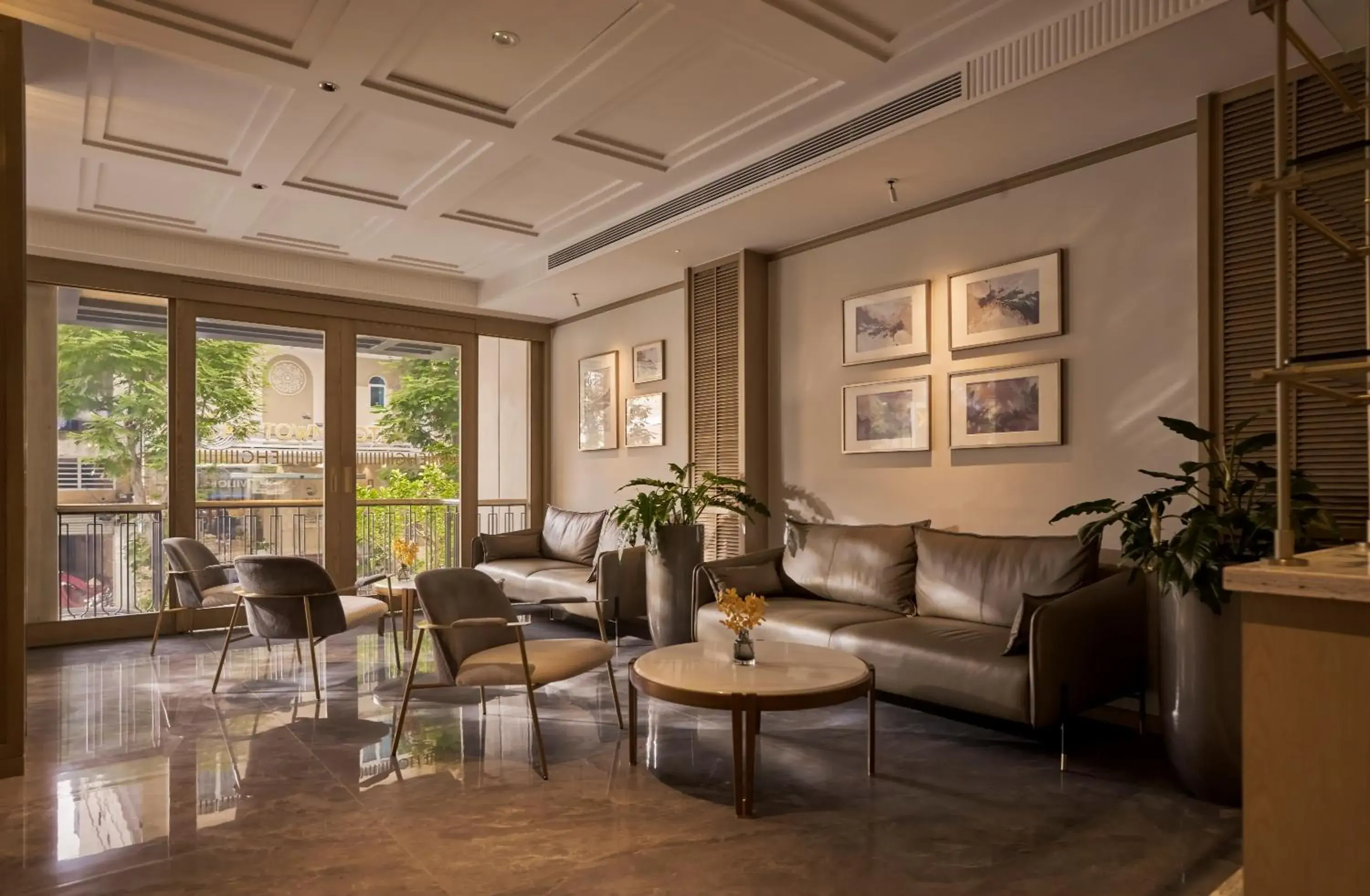 Living room in La Siesta Premium Saigon Central Living room in La Siesta Premium Saigon Central