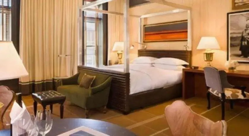 Bed in Hotel Jerome, An Auberge Resort Bed in Hotel Jerome, An Auberge Resort