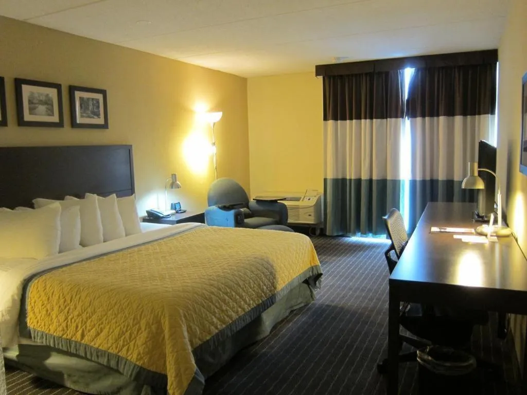 Bed in Edward Hotel North York