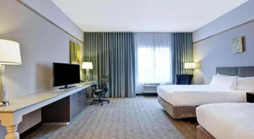 Bed in Hilton Garden Inn Oshkosh