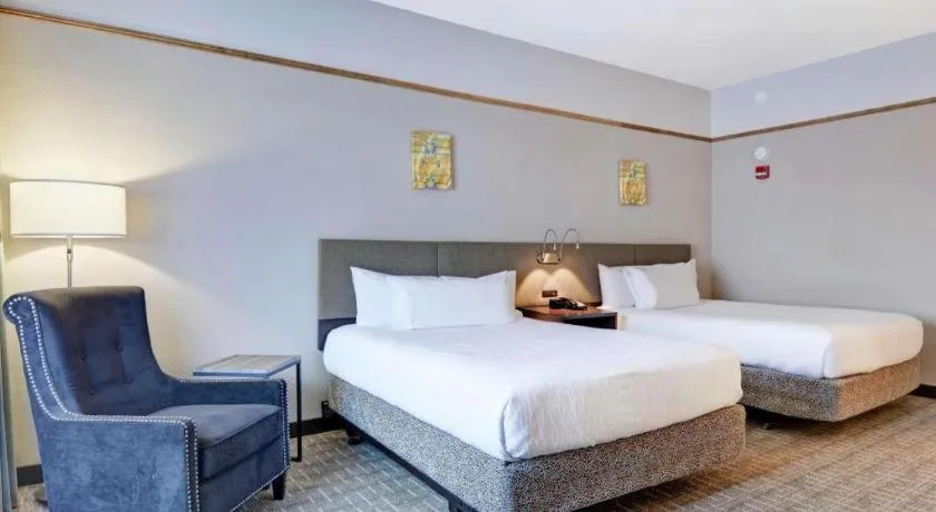 Bed in Hilton Garden Inn Oshkosh