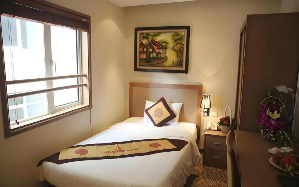 Bed in Lenid De Ho Guom Hotel