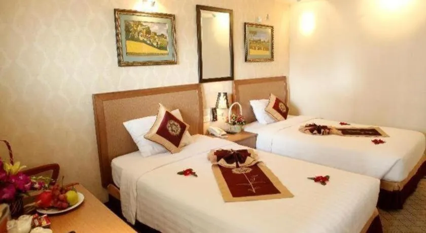 Bed in Lenid De Ho Guom Hotel