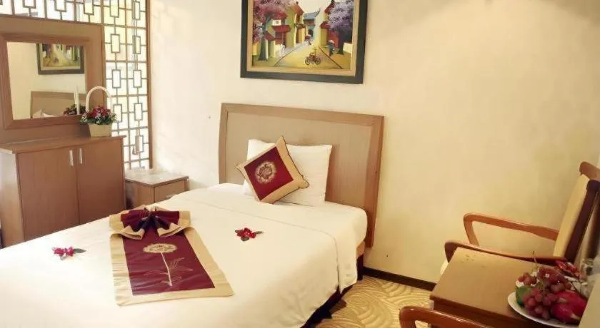 Bed in Lenid De Ho Guom Hotel