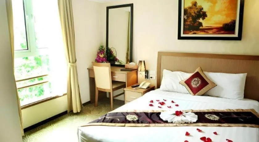 Bed in Lenid De Ho Guom Hotel