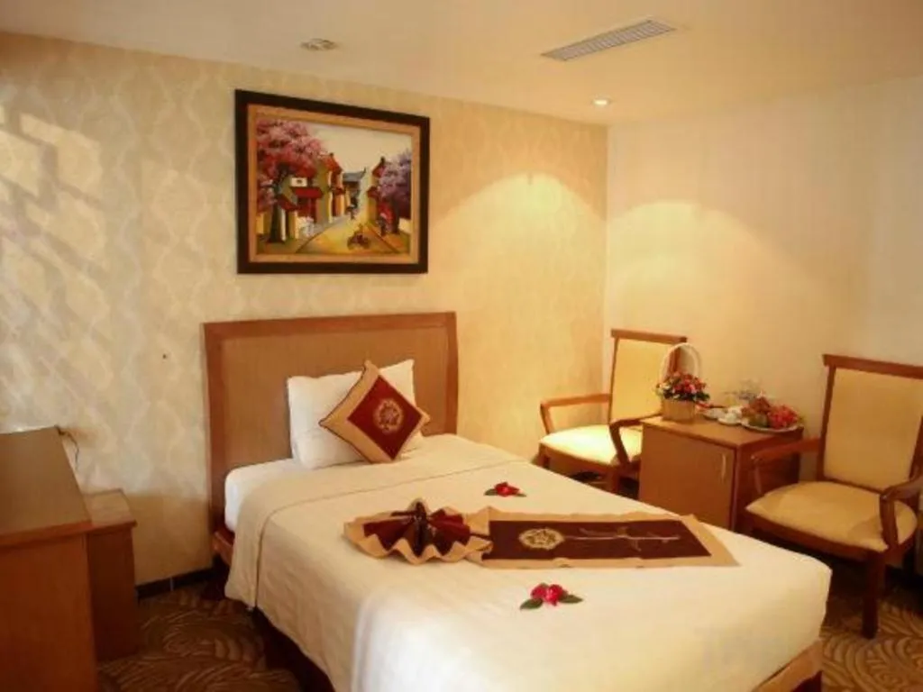 Bed in Lenid De Ho Guom Hotel