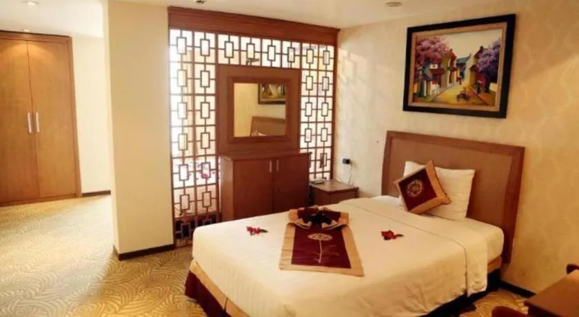 Bed in Lenid De Ho Guom Hotel