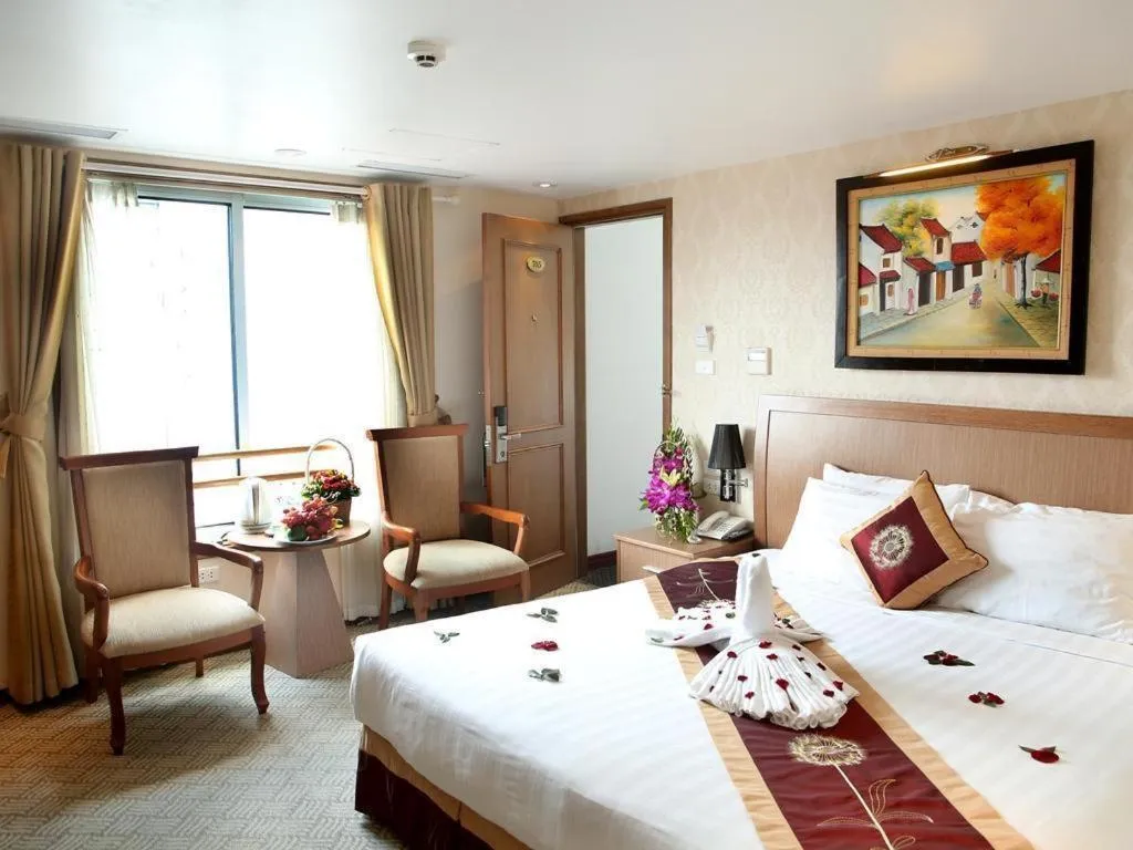 Bed in Lenid De Ho Guom Hotel