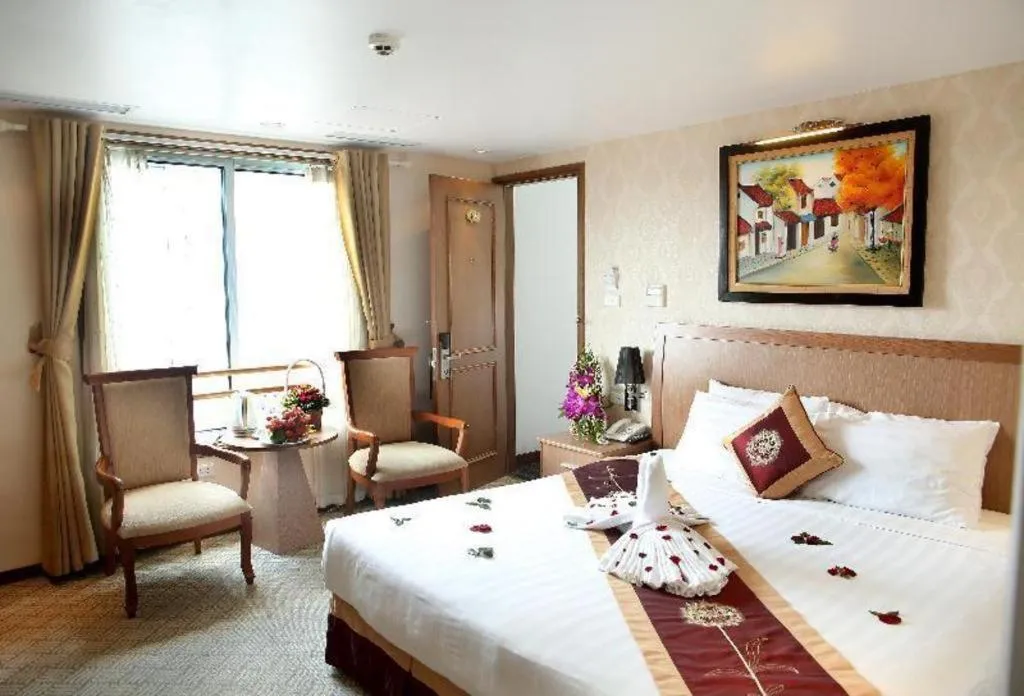 Bed in Lenid De Ho Guom Hotel