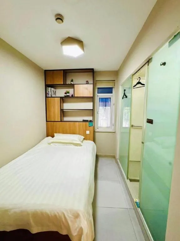 Bed in Jinjiang Inn Style Ningbo Railway Station