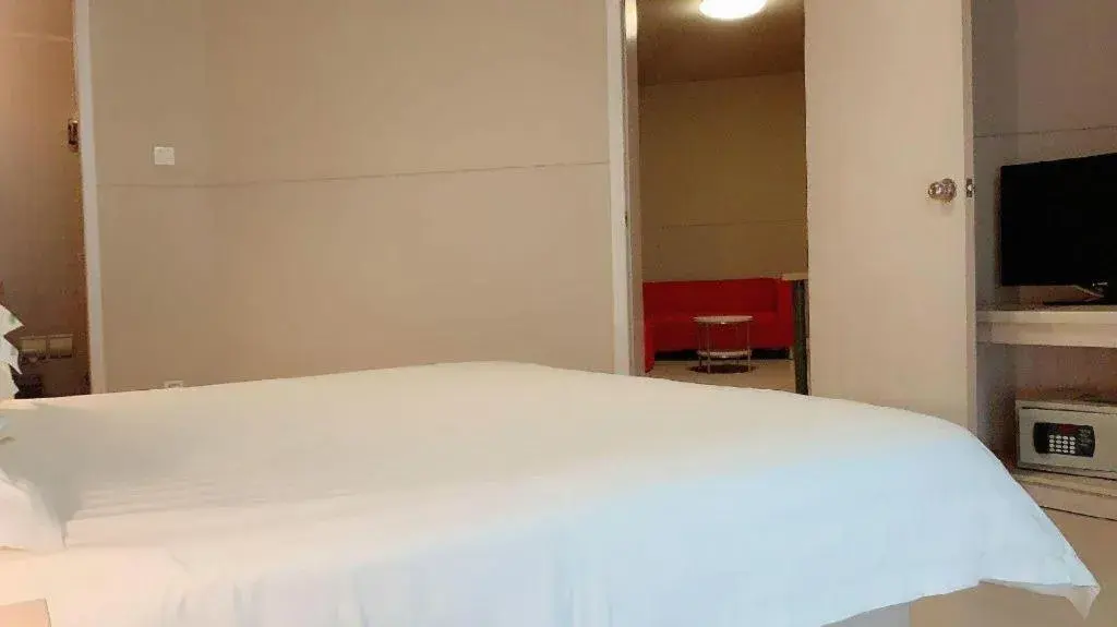 Bed in Jinjiang Inn Shanghai Songjiang University Town Bed in Jinjiang Inn Shanghai Songjiang University Town