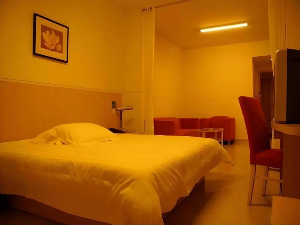 Bed in Jinjiang Inn Shanghai Songjiang University Town