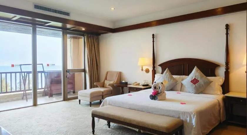 Bed in Timton Fuhe Hotel Sanya