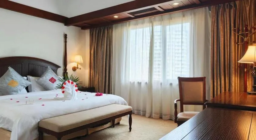 Bed in Timton Fuhe Hotel Sanya