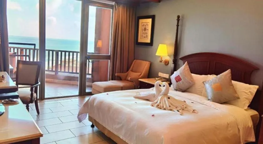 Bed in Timton Fuhe Hotel Sanya
