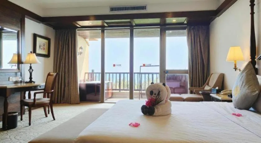 Bed in Timton Fuhe Hotel Sanya