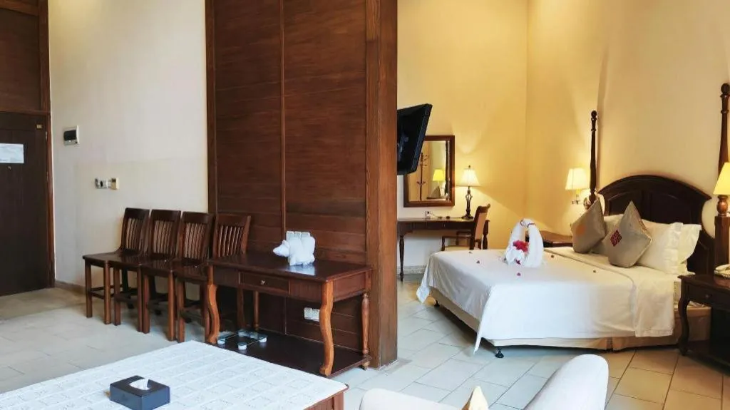 Bed in Timton Fuhe Hotel Sanya