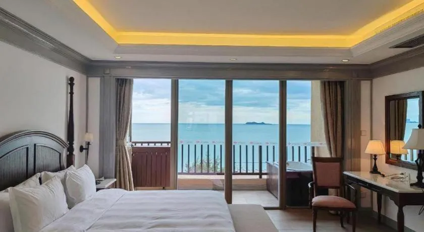 Bed in Timton Fuhe Hotel Sanya