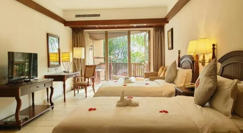 Bed in Timton Fuhe Hotel Sanya Bed in Timton Fuhe Hotel Sanya