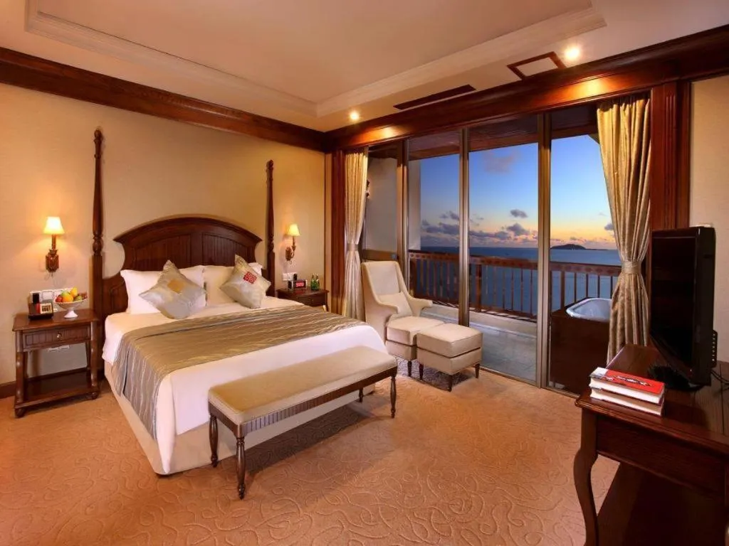 Bed in Timton Fuhe Hotel Sanya
