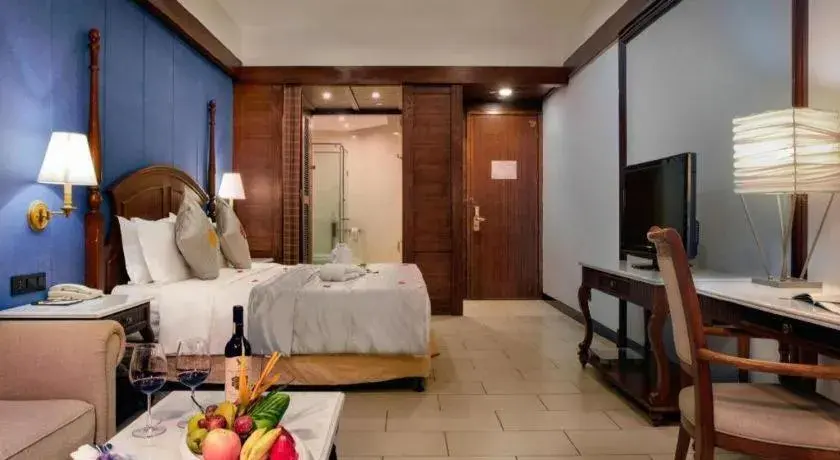 Bed in Timton Fuhe Hotel Sanya Bed in Timton Fuhe Hotel Sanya