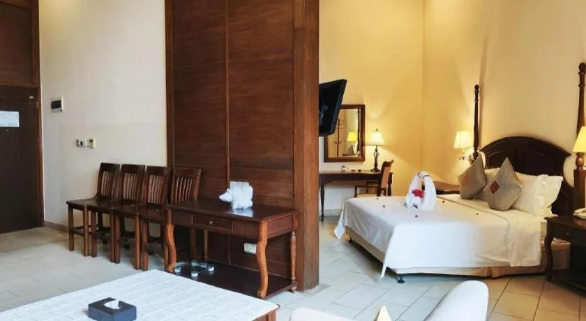 Bed in Timton Fuhe Hotel Sanya