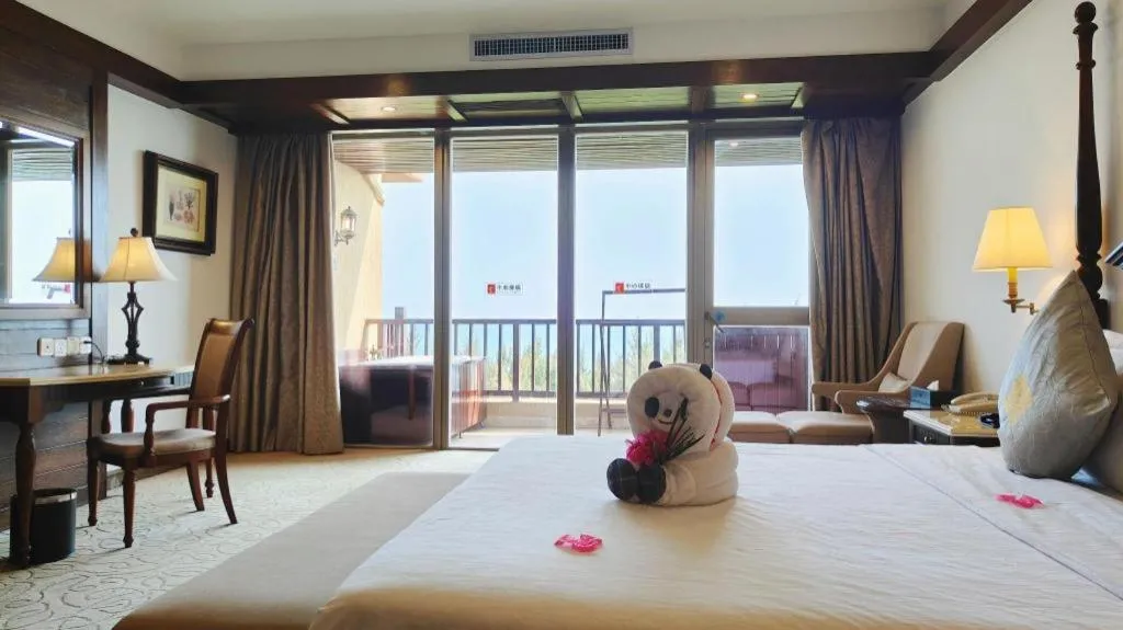 Bed in Timton Fuhe Hotel Sanya