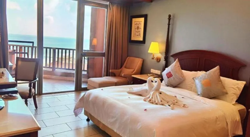 Bed in Timton Fuhe Hotel Sanya