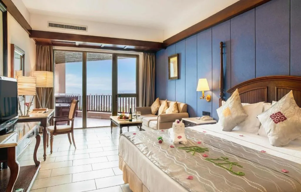 Bed in Timton Fuhe Hotel Sanya