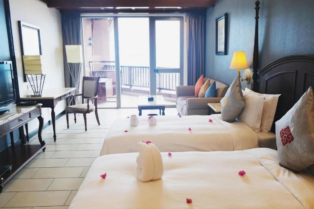 Bed in Timton Fuhe Hotel Sanya