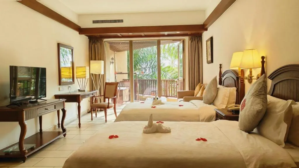 Bed in Timton Fuhe Hotel Sanya