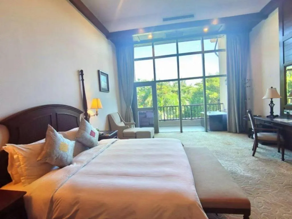 Bed in Timton Fuhe Hotel Sanya