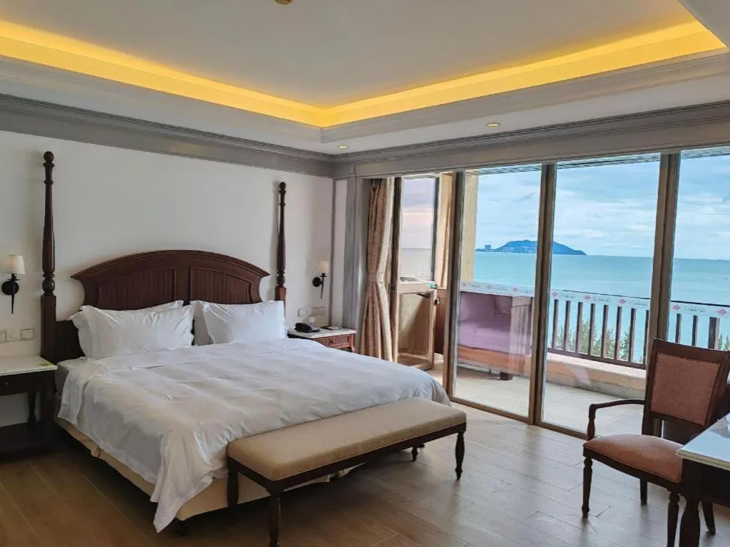 Bed in Timton Fuhe Hotel Sanya