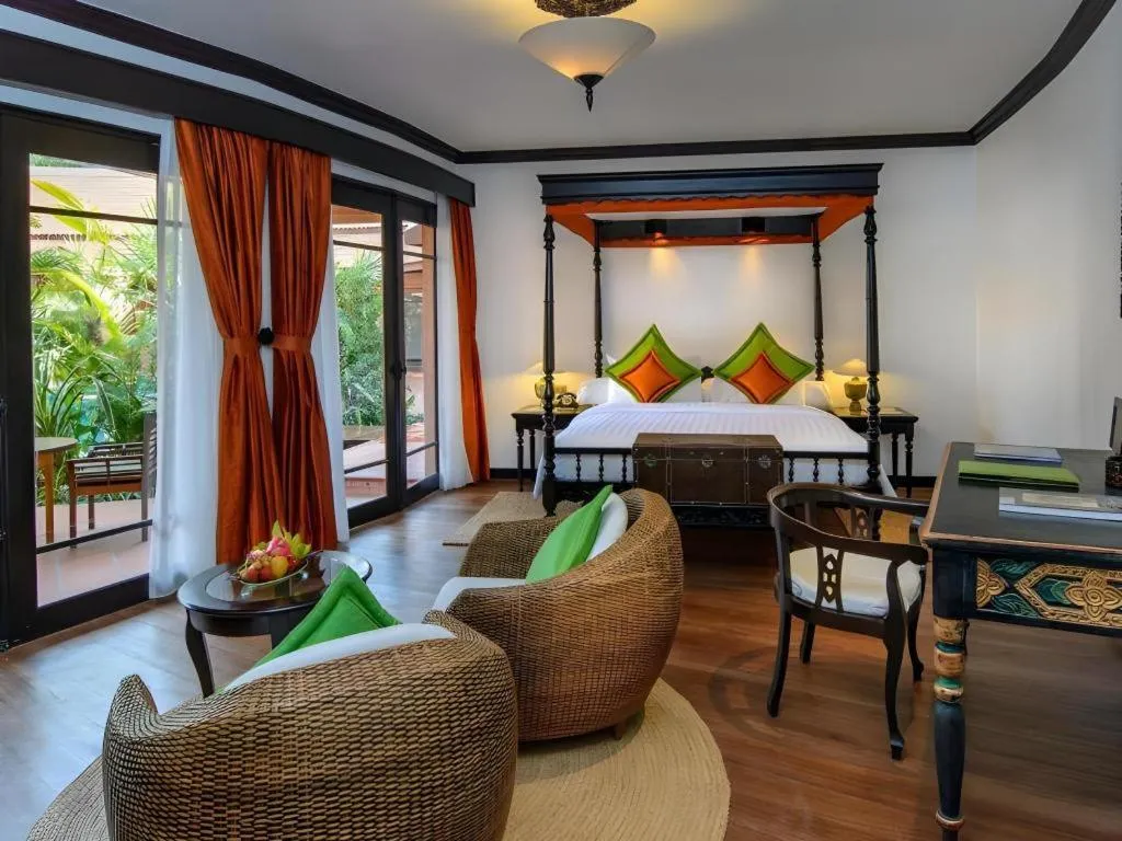 Bed in Angkor Village Resort & Spa