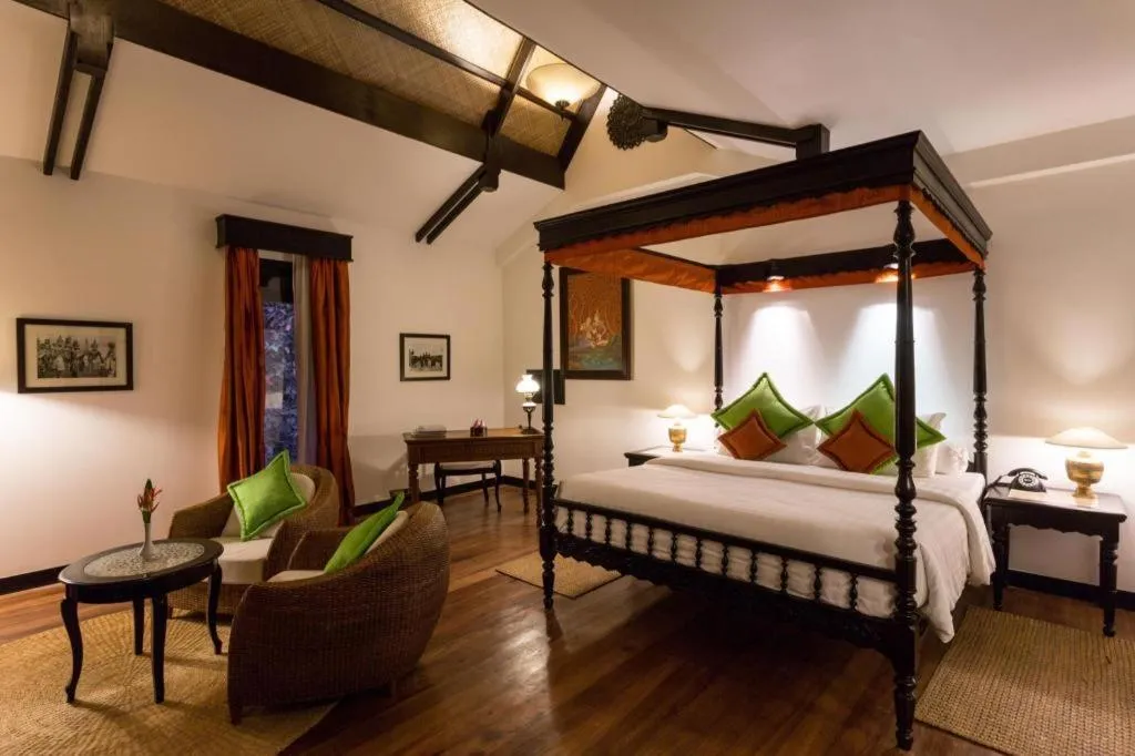 Bed in Angkor Village Resort & Spa