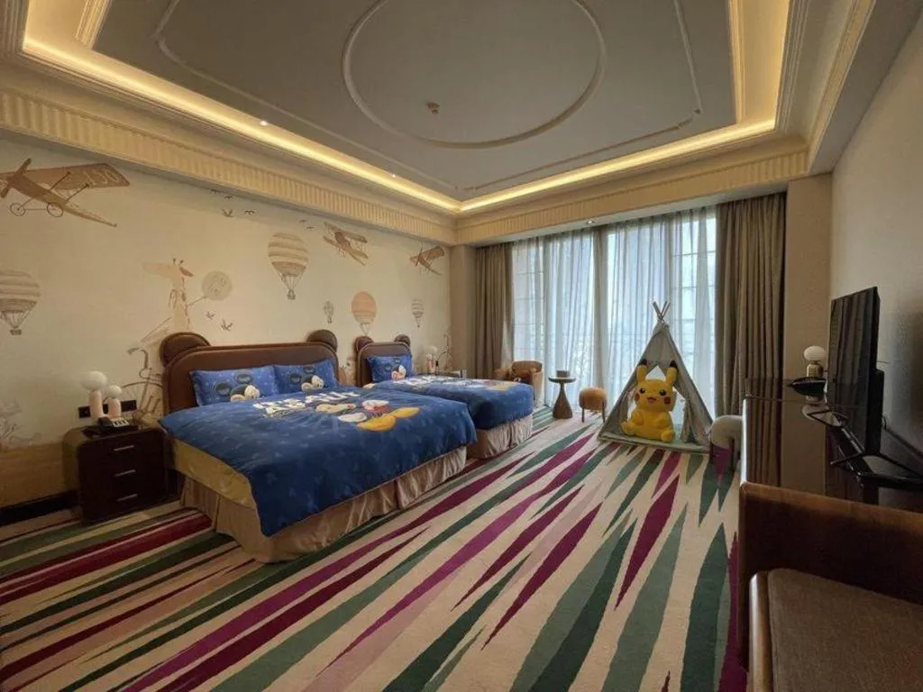 Bed in Chateau StarRiver Guangzhou Peninsula